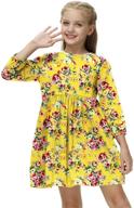 charming floral sleeve cotton dresses for girls: remimi clothing collection logo