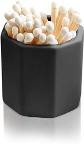 img 4 attached to 🔥 Ladorr Match Holder with Striker - Stylish Match Striker for Decorative & Practical Use