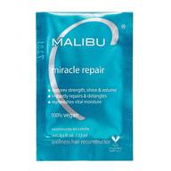 🔮 malibu c miracle hair reconstructor with wellness repair logo