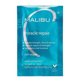 img 4 attached to 🔮 Malibu C Miracle Hair Reconstructor with Wellness Repair