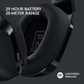 img 2 attached to Renewed Logitech G733 Lightspeed Wireless Gaming Headset with Suspension Headband, 🎧 LIGHTSYNC RGB, Blue VO!CE Mic Technology and PRO-G Audio Drivers - Black