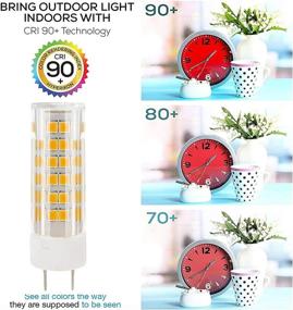 img 1 attached to Industrial Electrical Replacement Microwave Lighting, 2 Pack, 6W, 110V-130V