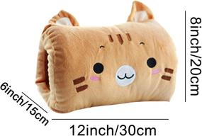 img 2 attached to 🧤 Lesirit Hand Muffs for Women and Girls: Cartoon Animal Plush Gloves to Keep Your Hands and Wrists Warm in the Cold Season