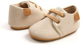 img 2 attached to 👶 LAFEGEN Baby Booties: Soft Lining, Non Slip Gripper, Newborn Infant Slipper Socks - Boys, Girls, Toddler First Walker Crib Shoes 0-18 Months