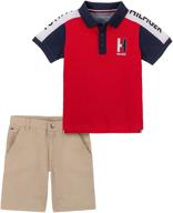 tommy hilfiger pieces shorts stripes boys' clothing and clothing sets logo