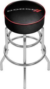 img 3 attached to 🪑 Padded Swivel Bar Stool: Trademark Gameroom Dodge Bar Edition