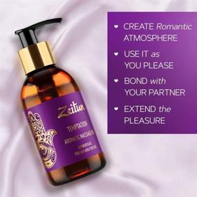 img 3 attached to 🌿 Warming Sensual Massage Oil - Enriched with Vitamin E, Sweet Almond, Argan, Jojoba & Grapeseed Oils - Romantic & Calming Couples Massage Therapy - Aromatherapy Bliss for Body & Skin