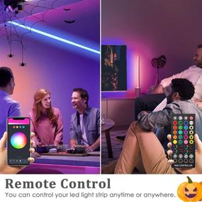 img 3 attached to 🔮 Avatar Controls 16.4 ft Alexa LED Lights: Music Sync, Dimmable Strip Lights - Google Assistant Compatible