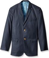 isaac mizrahi boys classic blazer logo