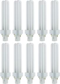 img 3 attached to 💡 Sunlite PLD26/SP65K/10PK 6500K Daylight Fluorescent Double U-Shaped Twin Tube CFL Bulbs - 10 Pack