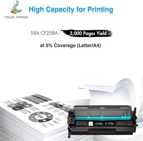 img 2 attached to 🖨️ High-Quality Compatible Toner Cartridge Replacement for HP 58A CF258A 58X CF258X | Black | 2-Pack | Compatible with HP Pro M404n M404dn M404dw MFP M428fdn M428dw M304 M404 M428 Printers