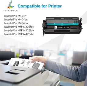 img 3 attached to 🖨️ High-Quality Compatible Toner Cartridge Replacement for HP 58A CF258A 58X CF258X | Black | 2-Pack | Compatible with HP Pro M404n M404dn M404dw MFP M428fdn M428dw M304 M404 M428 Printers