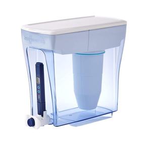 img 4 attached to 🚱 ZeroWater 20 Cup Ready-Pour NSF Certified Water Filter Pitcher - Reducing Lead, Heavy Metals, PFOA/PFOS - White & Blue