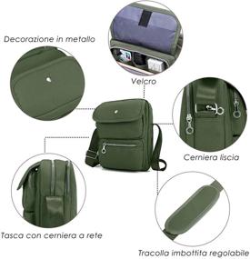 img 1 attached to 👜 Versatile and Stylish JOSEKO Crossbody Handbags & Wallets: Functional Women's Shoulder Messenger Bags