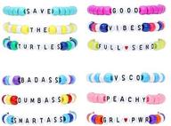 lullabb bracelet colorful beading multi layer logo