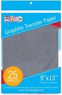 art supply graphite carbon transfer logo