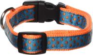 🐾 nylon polka dot dog collar by east side collection: the ultimate choice for fashionable pups logo