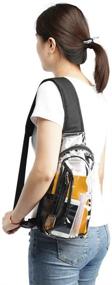 img 2 attached to Approved Crossbody Shoulder Backpack Transparent