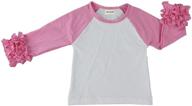 👚 wennikids x large little long sleeve t shirt for girls - stylish girls' tops, tees & blouses logo