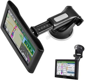 img 3 attached to Усовершенствованный присоска для установки GPS Garmin - быстроразъемное продление, заменяемая автомобильная держатель для приборов Nuvi, Dezl, Drive, Drivesmart, Zumo, Driveassist, DriveLuxe, StreetPilot, RV