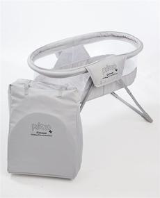 img 2 attached to 🧳 Primo Cocoon Grey Travel Bassinet with Bag: Perfectly Portable for Indoor & Outdoor Use