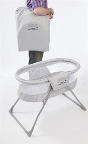 img 1 attached to 🧳 Primo Cocoon Grey Travel Bassinet with Bag: Perfectly Portable for Indoor & Outdoor Use