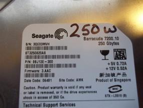 img 2 attached to Жесткий диск Seagate Barracuda 250GB 7200 об/мин с SATA 3.0Гб/с и 8МБ кэш-памяти - технология перпендикулярной записи