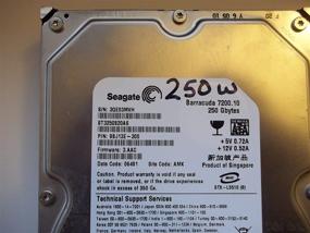 img 3 attached to Жесткий диск Seagate Barracuda 250GB 7200 об/мин с SATA 3.0Гб/с и 8МБ кэш-памяти - технология перпендикулярной записи