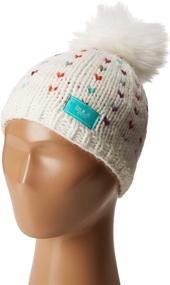 img 3 attached to Bula Girls Beanie Medium Heathered Girls' Accessories for Cold Weather