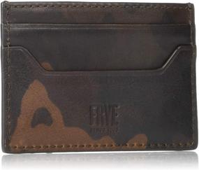 img 2 attached to Frye Austin Card Case 👝 Espresso: Stylish Men's Wallet & Card Organizer