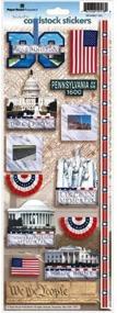 img 4 attached to 🗺️ Washington DC #1 Travel & Vacation Scrapbook Stickers - Paper House (1-Pack), stcx-0175e - Improved SEO