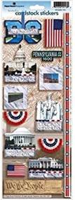 img 1 attached to 🗺️ Washington DC #1 Travel & Vacation Scrapbook Stickers - Paper House (1-Pack), stcx-0175e - Improved SEO