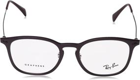 img 3 attached to Ray Ban RX8954 Eyeglasses Violet Graphene