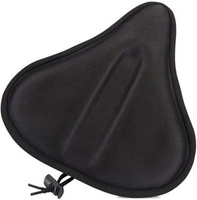 img 4 attached to 🚴 WOTOW Gel Bike Seat Cover Cushion: Maximum Comfort for Men and Women on Peloton, Cruiser, and Stationary Bicycles