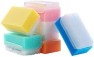 🛀 12-piece sterile bath sponge & sensory brush set with surgical, nail & baby bath scrubber logo