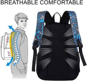 img 1 attached to Lightweight Resistant Bookbags Charging: The Perfect Backpack for Boys