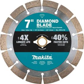 img 3 attached to 💎 Makita B-69624 7-Inch Diamond Blade for Versatile General Purpose Cutting