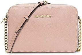 img 1 attached to Stylish and Functional Michael Kors Women's Crossbody: Silver Handbags & Wallets for Fashionable Crossbody Bags