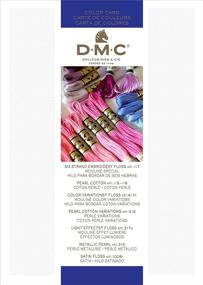 img 3 attached to 🧵 DMC COLORCRD Нитки для вышивки: 12-страничная цветная печатная карта для повышенной оптимизации поисковой системы