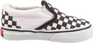 🌈 vans classic checkerboard rainbow truewhite boys' shoes: trendy sneakers for kids logo