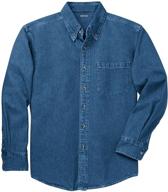 👕 stylish & durable: joes usa dark blue l sleeve heavyweight shirt logo