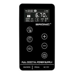 img 2 attached to 💪 Ultimate Tattoo Power Supply: BRONC Professional Touch Screen Digital LCD for Tattoo Machines