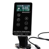 💪 ultimate tattoo power supply: bronc professional touch screen digital lcd for tattoo machines logo