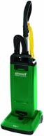 green bagged upright vacuum cleaner, 6l bag capacity, 12-inch cleaning path логотип