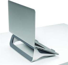 img 1 attached to 📱 Fellowes I-Spire Series Laptop Lift/Stand, White/Gray (9311201): Elevate Your Laptop in Style