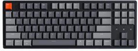 img 4 attached to 🔑 Keychron K8: Wireless Bluetooth/USB Wired Mechanical Keyboard with Hot-swappable Tenkeyless Design, RGB LED Backlit Gateron Brown Switch, and Aluminum Frame - Compatible with Mac and Windows