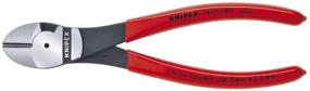 img 4 attached to 💪 KNIPEX Высокопрочные бокорезы (7401180), 7-1/4 дюйма - Лучший инструмент для повышенной производительности