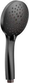 img 1 attached to Moen Eco-Performance Handshower 189315BL 🚿 - Matte Black Hand Shower Head