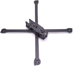 img 4 attached to YoungRC XL8 FPV Racing Drone Frame: Carbon Fiber 8 inch Frame Kit for Ultimate FPV Freestyle Experience