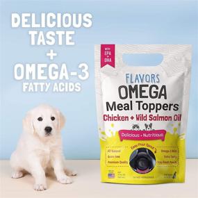 img 3 attached to 🐶 Delicious Omega Meal Toppers for Picky Dogs & Cats - Natural, Human-Grade - Omega 3 Supplement & Food Topper 17 FL OZ